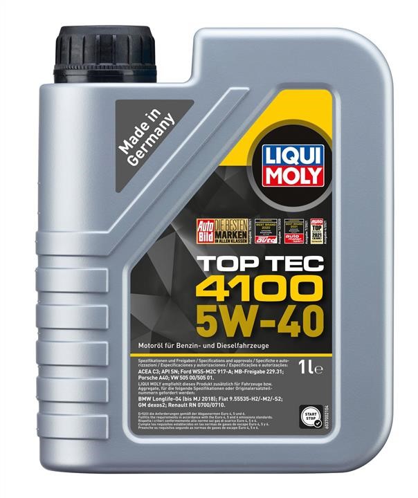 Liqui Moly 9510 Engine oil Liqui Moly Top Tec 4100 5W-40, 1L 9510