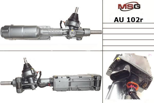 Reconditioned steering rack MSG Rebuilding AU402.NL00.R