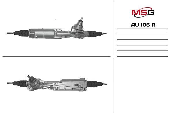 Reconditioned steering rack MSG Rebuilding AU406.NL00.R
