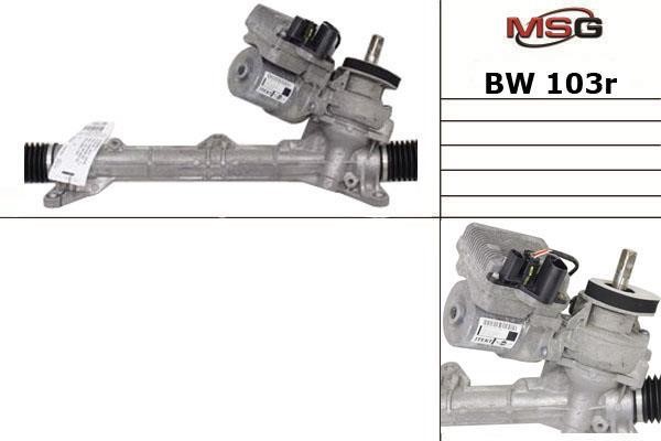 Reconditioned steering rack MSG Rebuilding BW403.NLA0.R