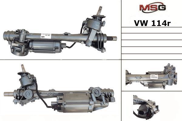 Reconditioned steering rack MSG Rebuilding VW414.NL00.R