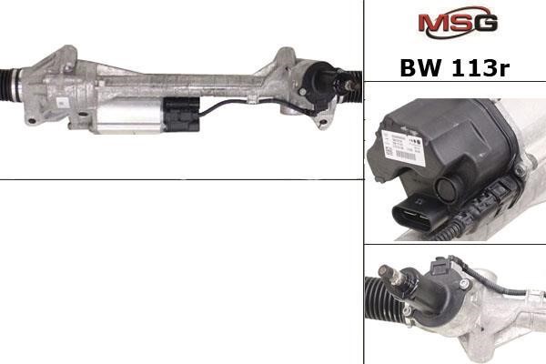 Reconditioned steering rack MSG Rebuilding BW406.NLA0.R