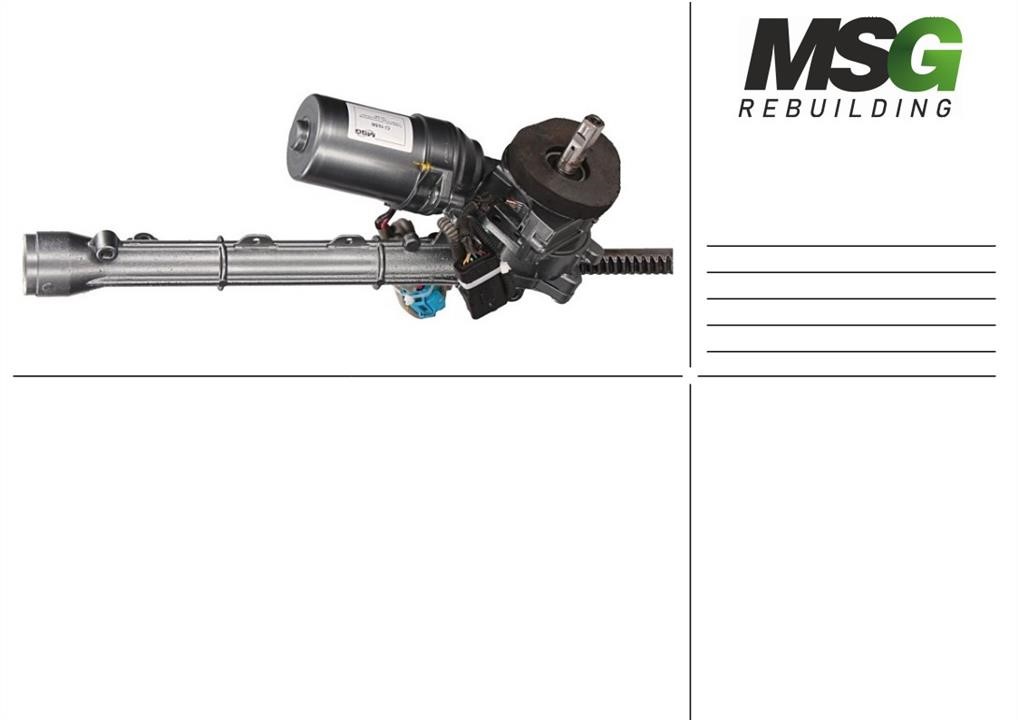 MSG Rebuilding CI405.NLF0.R Reconditioned steering rack CI405NLF0R