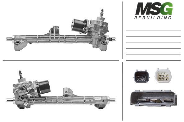 Steering rack Honda: HO411NLF0R MSG Rebuilding Reconditioned steering rack