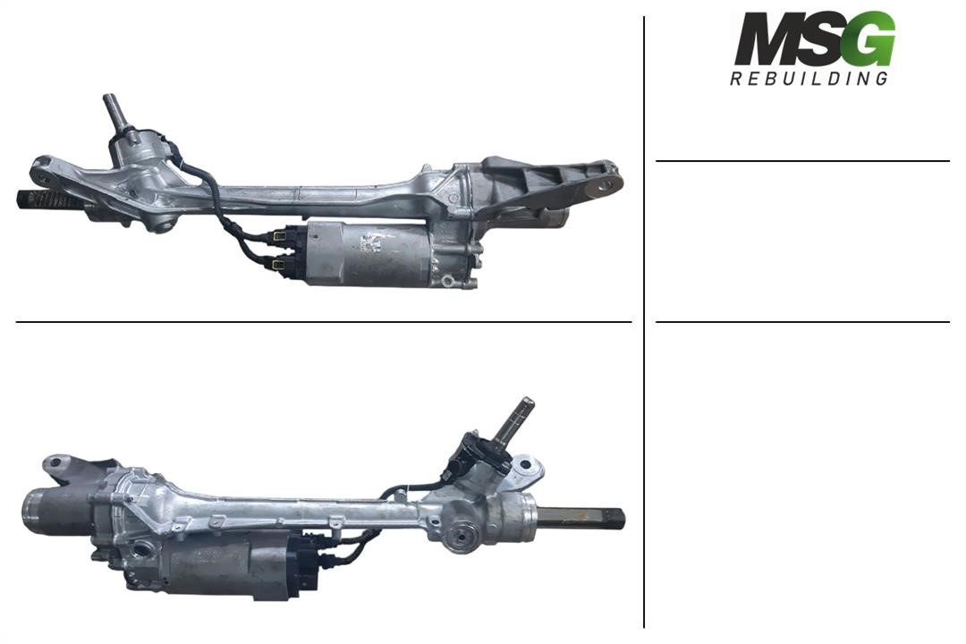 Rack and pinion steering Land Rover: LR407NLA0R MSG Rebuilding Reconditioned steering rack