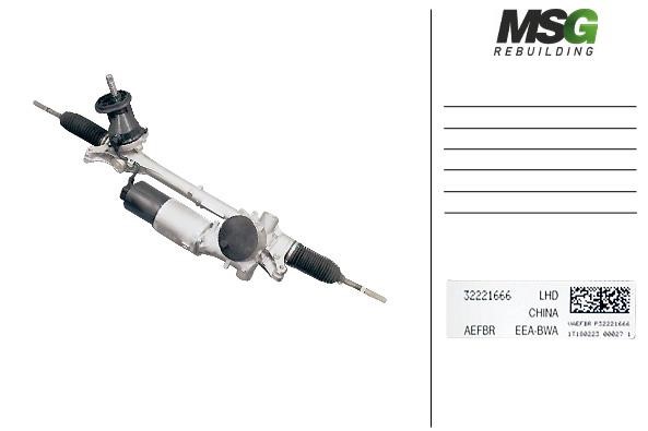 VO404NL00R MSG Rebuilding Reconditioned steering rack