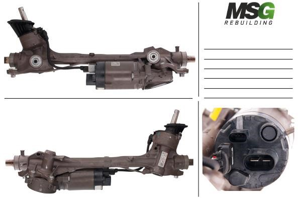 MSG Rebuilding VW419.NL00.R Reconditioned steering rack VW419NL00R