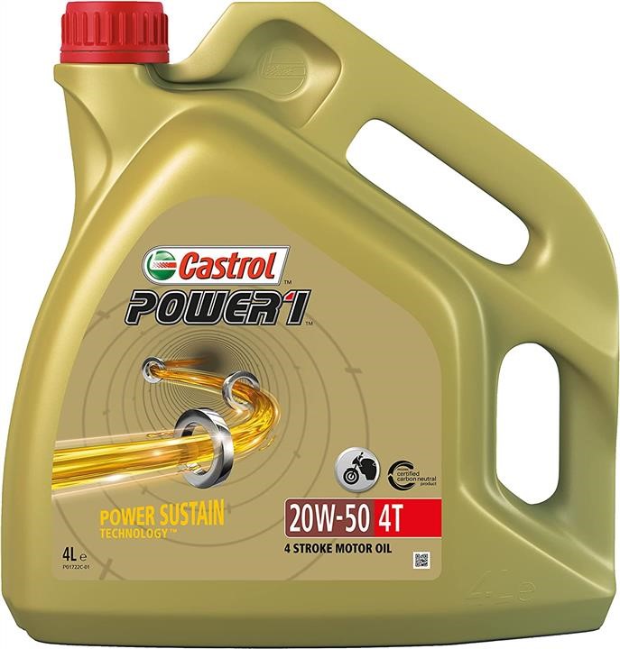 Castrol 58894 Motor oil Castrol Power 1 4T 20W-50, 4 l 58894