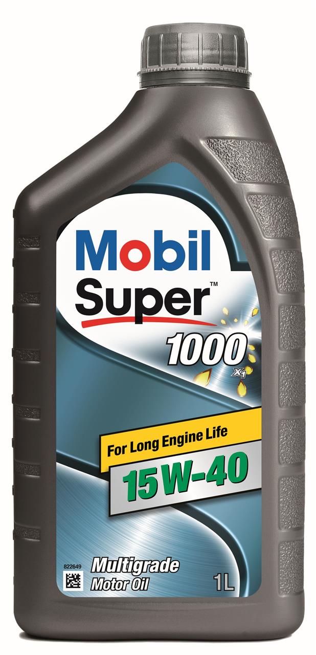 Mobil 152571 Engine oil Mobil Super 1000 X1 15W-40, 1L 152571
