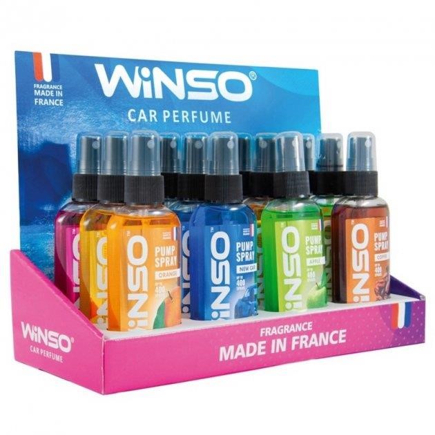 Winso 500001 Fragrance spray WINSO PUMP SPRAY box MIX №1 12pcs, 75ml 500001