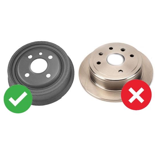 Brake shoe set Brembo S 59 513