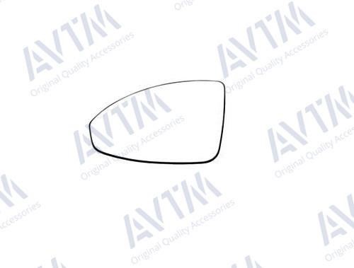 AVTM 186401454 Left side mirror insert 186401454