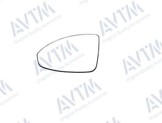 AVTM 186431454 Left side mirror insert 186431454