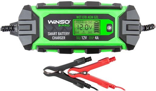 Winso 139320 Battery charger WINSO PRO LCD 4A, 12V, 4-120A/h 139320