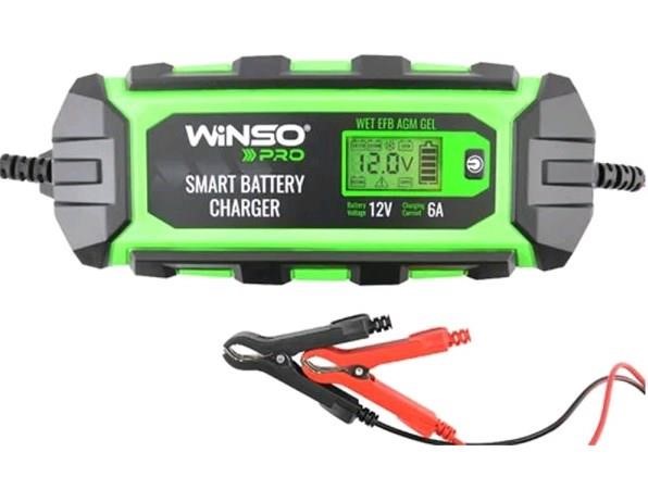 Winso 139510 Battery charger WINSO PRO LCD 6A, 12V, 4-150A/h 139510