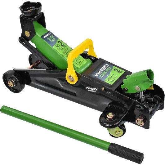 Winso 171710 Rolling hydraulic jack WINSO 2t, 7kg, height 130-330mm, plastic package 171710