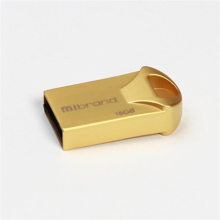 Mibrand MI2.0/HA16M1G Flash Mibrand USB 2.0 Hawk 16Gb Gold MI20HA16M1G