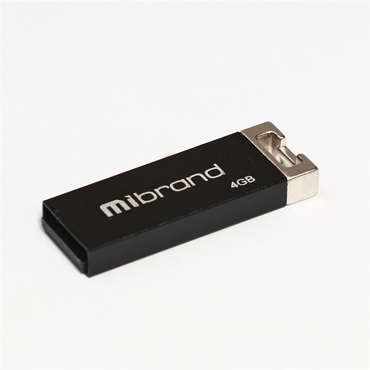 Mibrand MI2.0/CH4U6B Flash Mibrand USB 2.0 Chameleon 4Gb Black MI20CH4U6B