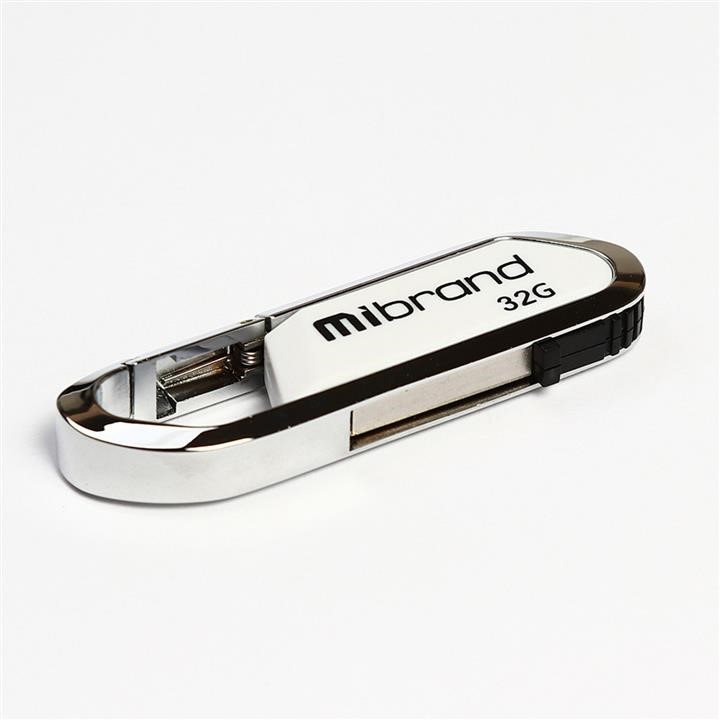 Mibrand MI2.0/AL32U7W Flash Mibrand USB 2.0 Aligator 32Gb White MI20AL32U7W