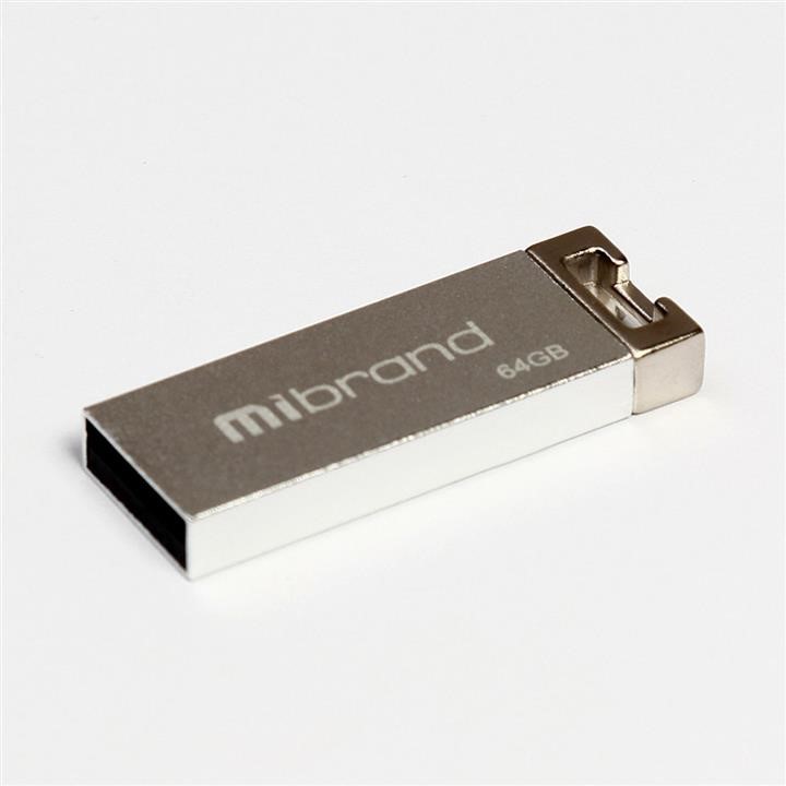 Mibrand MI2.0/CH64U6S Flash Mibrand USB 2.0 Chameleon 64Gb Silver MI20CH64U6S