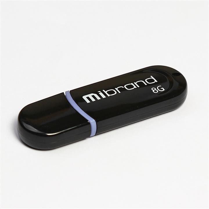 Mibrand MI2.0/PA8P2B Flash Mibrand USB 2.0 Panther 8Gb Black MI20PA8P2B