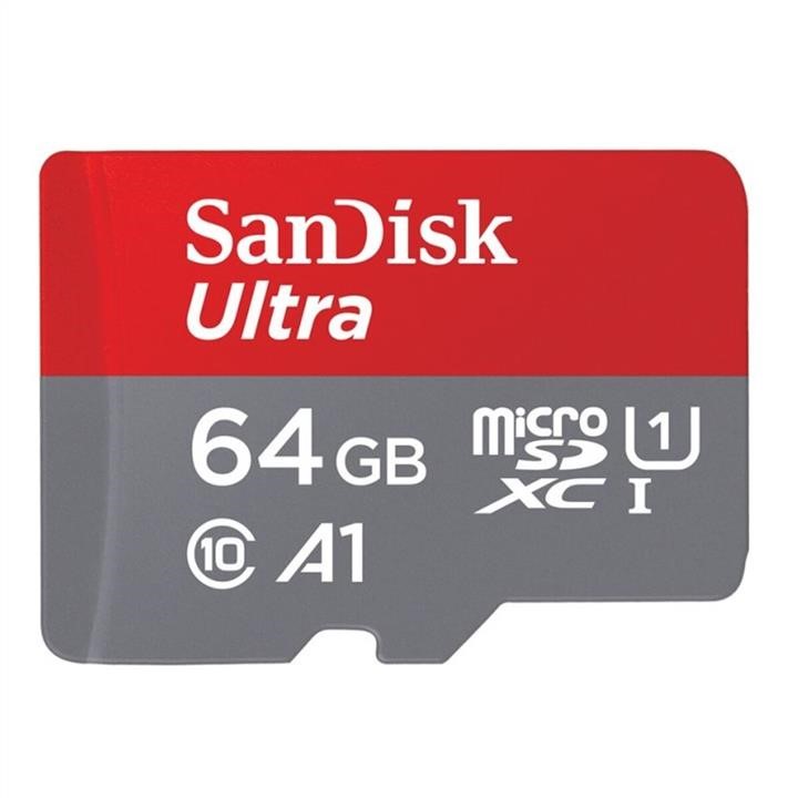 Sandisk SDSQUAB-064G-GN6MN MicroSDXC (UHS-1) SanDisk Ultra 64Gb class 10 A1 (140Mb/s) SDSQUAB064GGN6MN