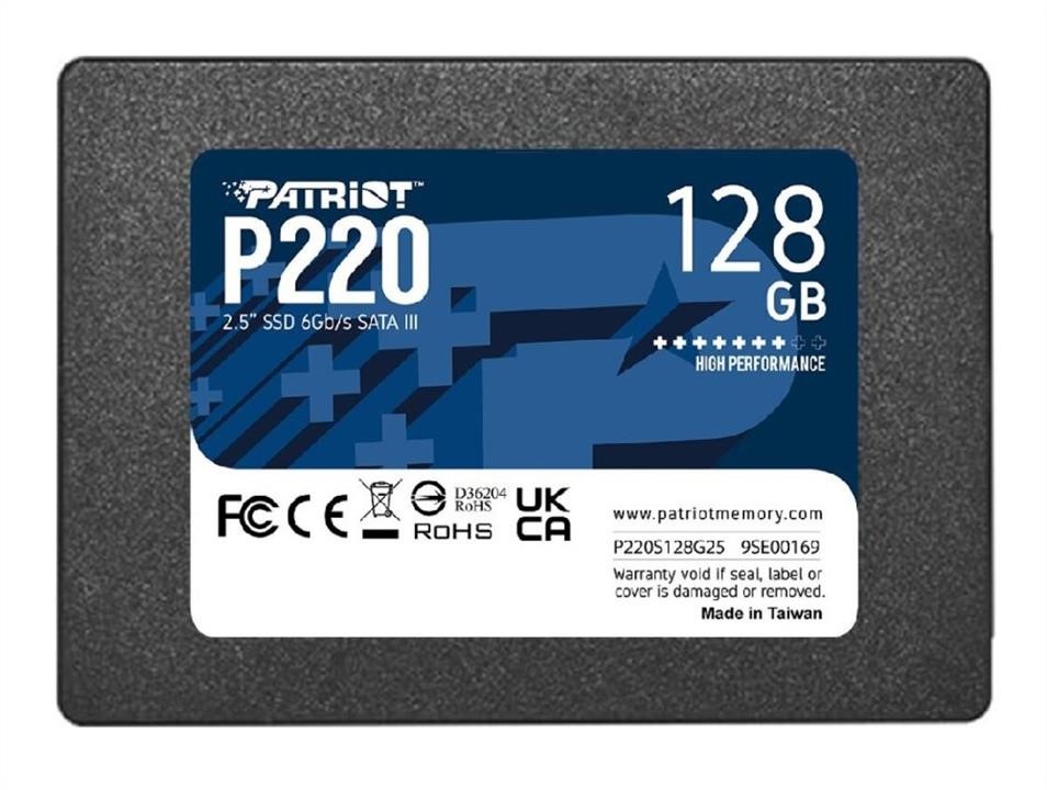 Patriot P220S128G25 SSD Patriot P220 128GB 2.5&quot; 7mm SATAIII P220S128G25