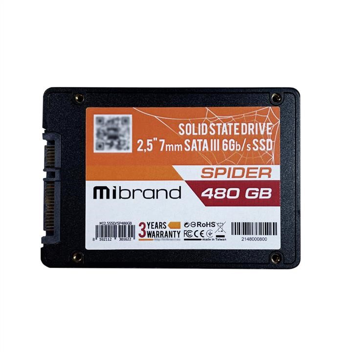 Mibrand MI2.5SSD/SP480GB SSD Mibrand Spider 480GB 2.5&quot; 7mm SATAIII Bulk MI25SSDSP480GB
