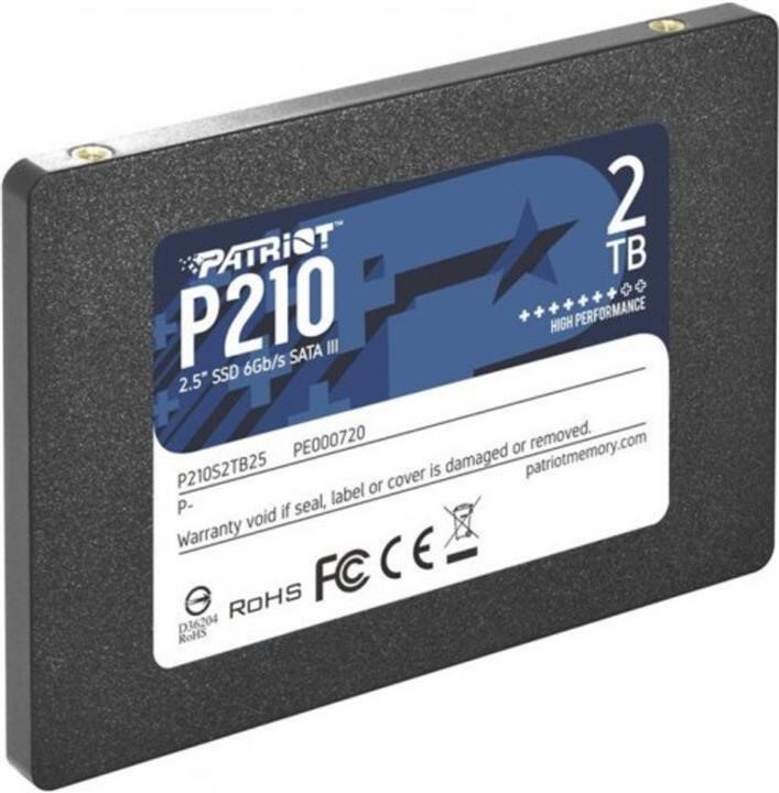 Patriot P210S2TB25 SSD Patriot P210 2TB 2.5&quot; 7mm SATAIII 3D QLC P210S2TB25