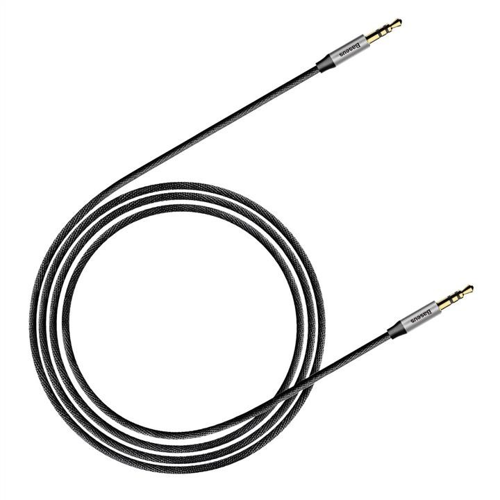 Baseus CAM30-BS1 Baseus Yiven Audio Cable M30 1M Silver+Black CAM30BS1