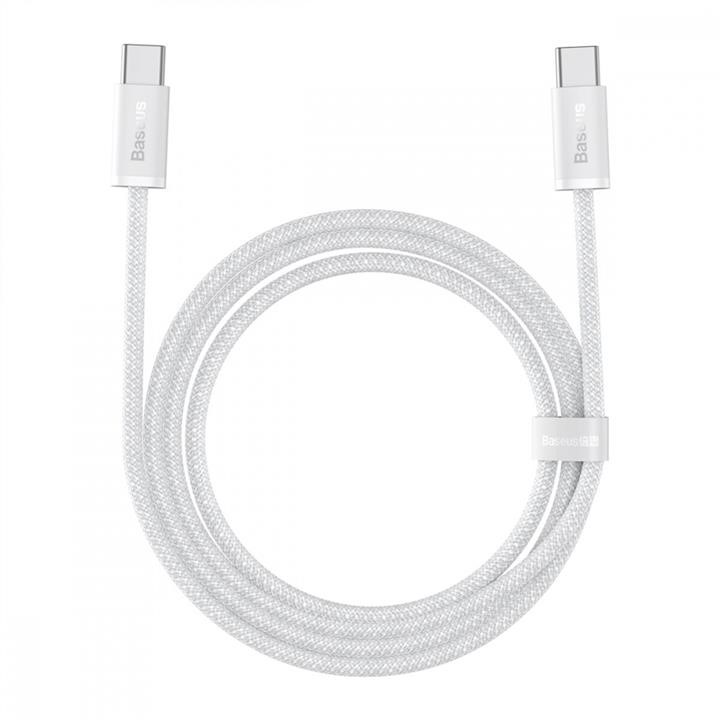 Baseus CALD000302 Baseus Dynamic Series Fast Charging Data Cable Type-C to Type-C 100W 2m White CALD000302