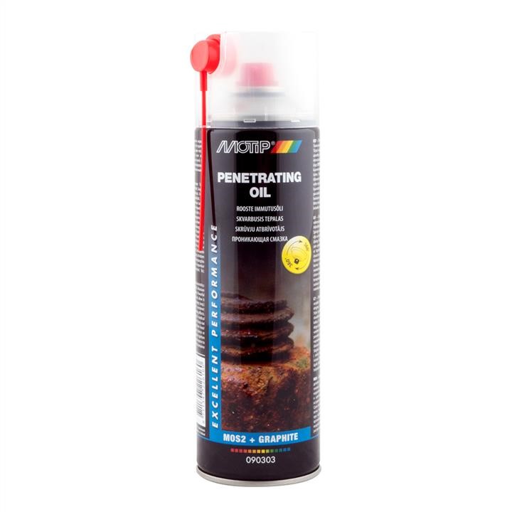 Motip 090303BS Penetrating oil with with graphite Penetrating oil MoS2, 500 ml 090303BS