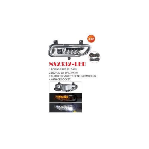 DLAA NS-2332-LED 3B1 Fog lamp DLAA for Nissan 2017-, kit NS2332LED3B1