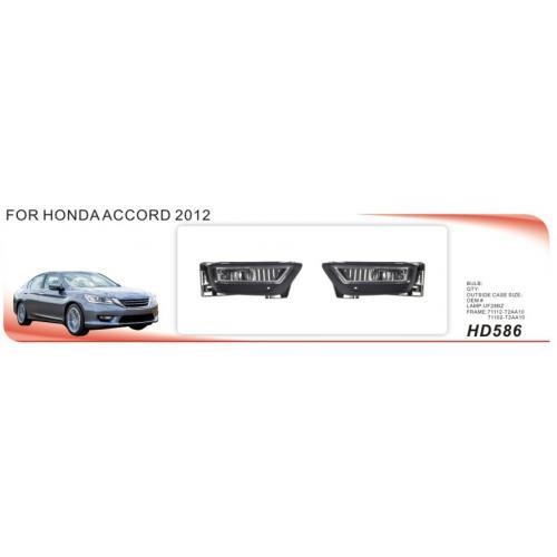 DLAA HD-586 Fog lamp DLAA for Honda Accord 2012-2015, kit HD586