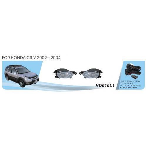 DLAA HD-010L1&L2 Fog lamp DLAA for Honda CR-V 2002-2004, kit HD010L1L2