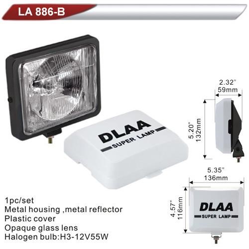 DLAA LA 886B-W Additional headlight DLAA LA886BW