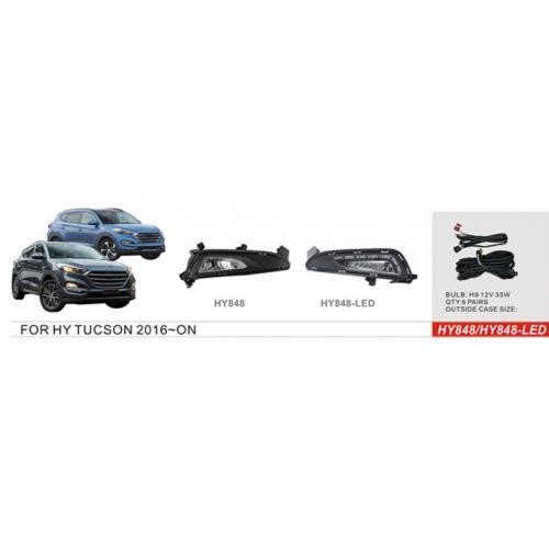 DLAA HY-848 Fog lamp DLAA for Hyundai Tucson 2015-2018, kit HY848