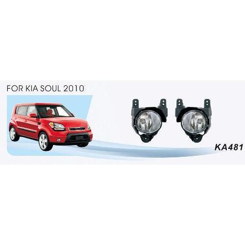 DLAA KA-481 Fog lamp DLAA for KIA Soul 2010-2011, kit KA481