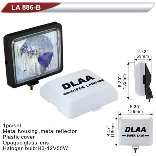 DLAA LA 886B-RY Additional headlight DLAA LA886BRY