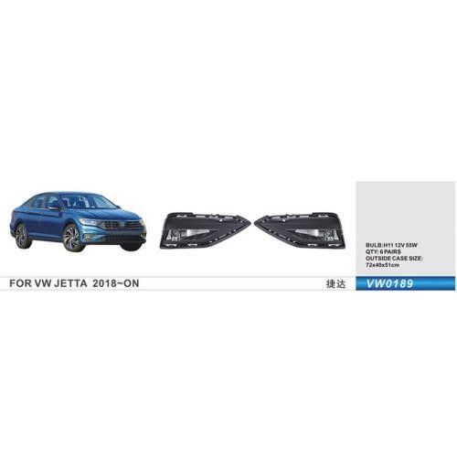 DLAA VW-0189 Fog lamp DLAA for VW Jetta 2018-, kit VW0189