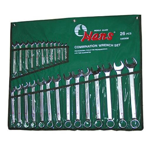 Hans 16626M Set of combined wrenches 16626M