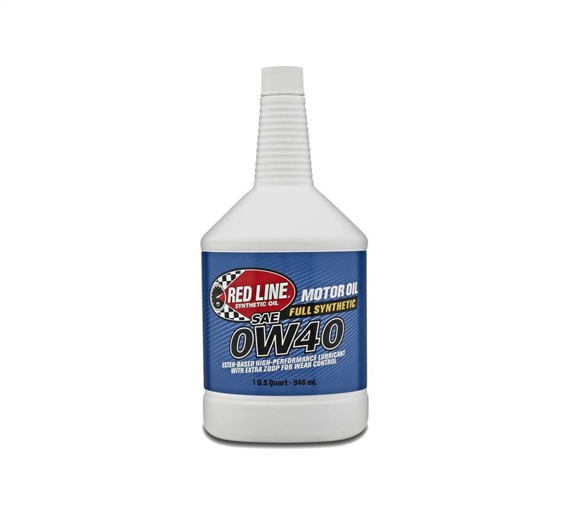 Red line oil 11104 Engine oil Red line oil High-Perfomance 0W-40, 0,946L 11104