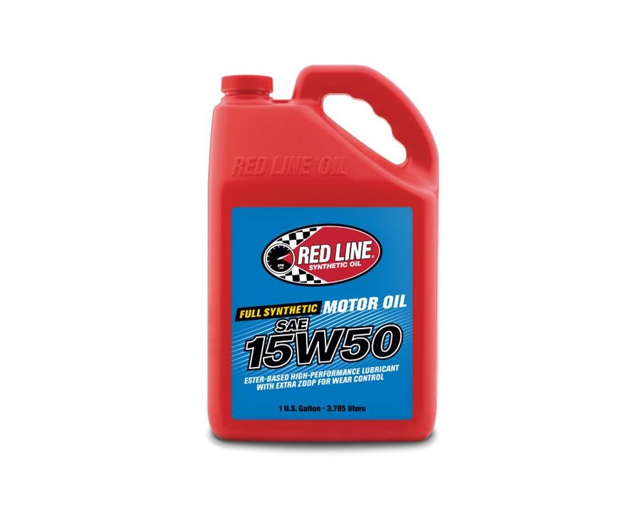 Red line oil 11505 Engine oil Red line oil High-Perfomance 15W-50, 3,784L 11505