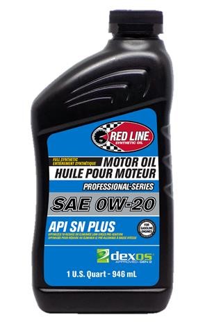 Red line oil 12804 Engine oil Red line oil Professional 0W-20, 0,946L 12804