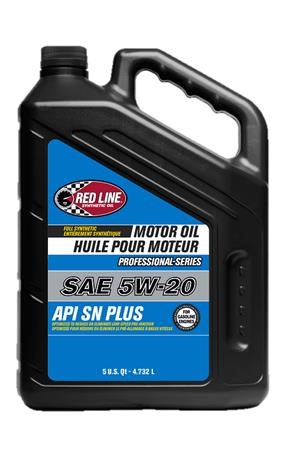 Red line oil 12815 Engine oil Red line oil Professional 5W-20, 4,73L 12815