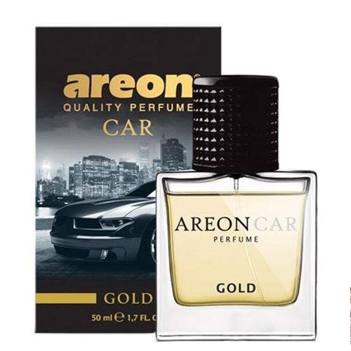 Areon MCP04 Air freshener AREON Car Perfume 50 ml Glass Gold MCP04