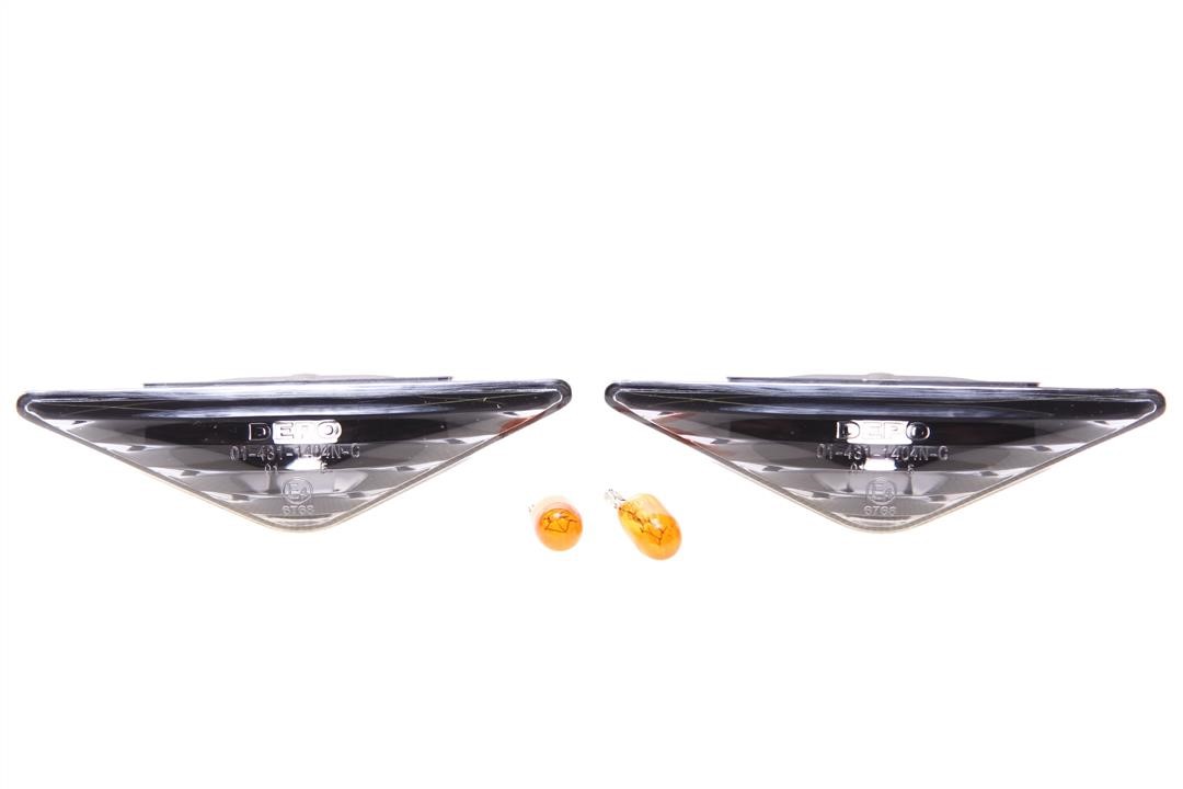 Side indicator Ford: 4311404PXBS Depo Turn signal repeaters left and right, set