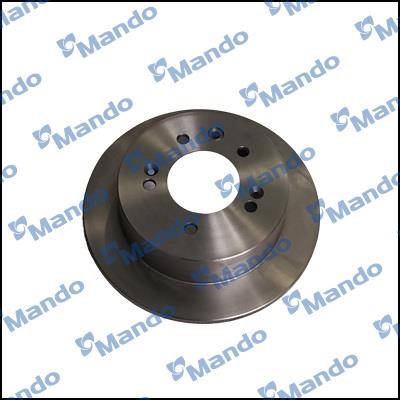 Mando MBC030040 Rear brake disc, non-ventilated MBC030040