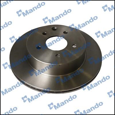 Mando MBC035163 Rear ventilated brake disc MBC035163