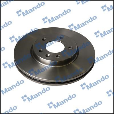 Mando MBC035198 Front brake disc ventilated MBC035198